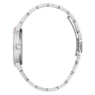 Foto 2 | Foto 2 | Pulsera Watch Guess Para Mujer, Tono Plateado, 34 Mm, Esfera Blanca - Venta Internacional.