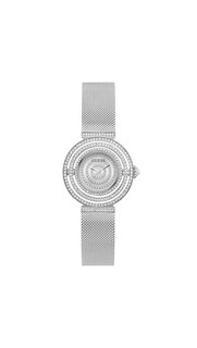 Foto 1 | Foto 1 | Reloj Guess Para Mujer En Tono Plateado Con Carcasa De 36 Mm Y Resistente Al Agua - Venta Internacional.