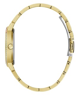 Foto 3 | Foto 3 | Pulsera Watch Guess Para Mujer En Tono Dorado De 34 Mm Con Esfera Blanca - Venta Internacional.