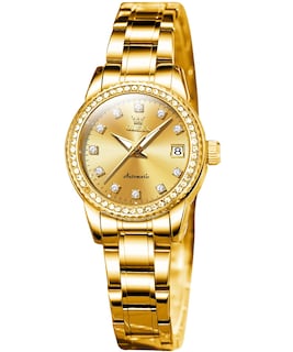 Foto 1 | Foto 1 | Reloj Olevs Mecánico Automático Luminoso Para Mujer Con Diamante - Venta Internacional.