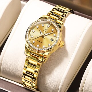 Foto 2 | Foto 2 | Reloj Olevs Mecánico Automático Luminoso Para Mujer Con Diamante - Venta Internacional.