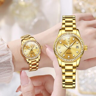 Foto 3 | Foto 3 | Reloj Olevs Mecánico Automático Luminoso Para Mujer Con Diamante - Venta Internacional.