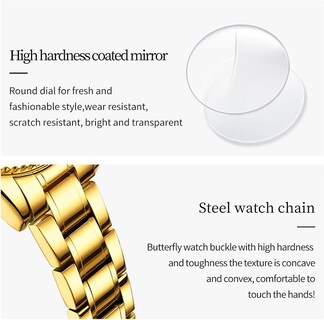 Foto 5 | Foto 5 | Reloj Olevs Mecánico Automático Luminoso Para Mujer Con Diamante - Venta Internacional.