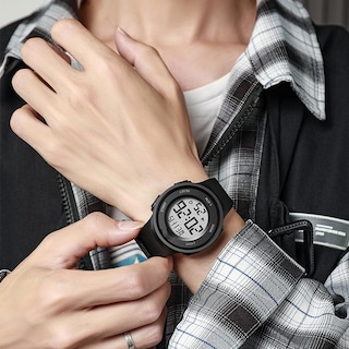 Foto 2 | Foto 2 | Reloj digital deportivo LED impermeable para mujer Senrud Fashion 5 ATM - Venta Internacional
