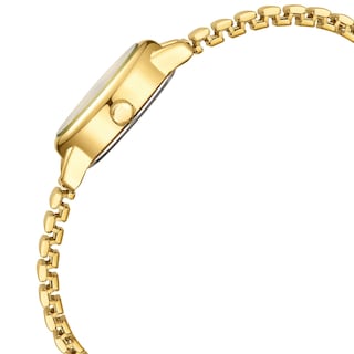 Foto 2 | Foto 2 | Reloj de Acero Inoxidable Dorado con Banda Elástica para Mujer - Venta Internacional