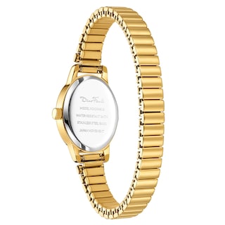 Foto 3 | Foto 3 | Reloj de Acero Inoxidable Dorado con Banda Elástica para Mujer - Venta Internacional
