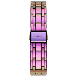 Foto 3 | Foto 3 | Reloj Guess Para Mujer, Caja Morada De 36 Mm, Esfera Plateada Con Pulsera - Venta Internacional.