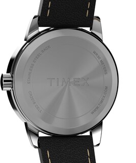 Foto 3 | Foto 3 | Watch Timex Easy Reader Classic - Funda De 25 Mm Y Correa Plateada Y Negra - Venta Internacional.
