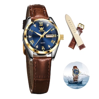 Foto 1 | Foto 1 | Reloj Olevs Classic Leather para Mujer - Venta Internacional