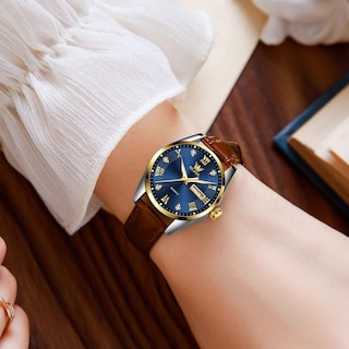 Foto 6 | Foto 6 | Reloj Olevs Classic Leather para Mujer - Venta Internacional