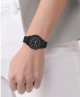 Foto 4 | Foto 4 | Reloj Lacoste 12.12 Para Mujer, Cuarzo, Plástico Y Silicona, Color Negro - Venta Internacional.