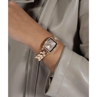 Foto 6 | Foto 6 | Brazalete Y Esfera Watch Guess Para Mujer En Tono Oro Rosa De 25 Mm - Venta Internacional.