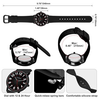 Foto 7 | Foto 7 | Reloj Bomieux Nurse Watch Impermeable Para Enfermeras Y Médicos - Venta Internacional.