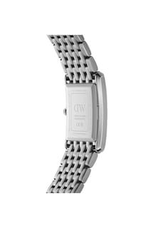 Foto 5 | Foto 5 | Reloj Daniel Wellington Quadro Con Números Romanos De 20 X 26 Mm, Plateado - Venta Internacional.