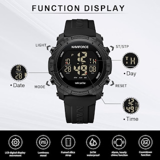 Foto 4 | Foto 4 | Reloj Naviforce Sports Waterproof Digital Para Hombre Y Mujer - Venta Internacional.