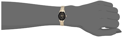 Foto 6 | Foto 6 | Brazalete Armitron 75/3313 Para Mujer, Color Negro/dorado - Venta Internacional.