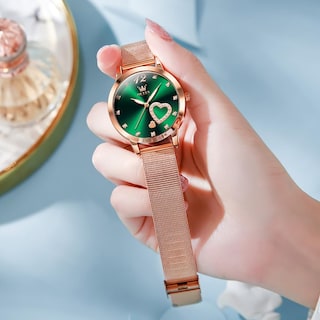 Foto 2 | Foto 2 | Set de Relojes Olevs Oro Rosa con Pulsera Impermeable para Mujer - Venta Internacional