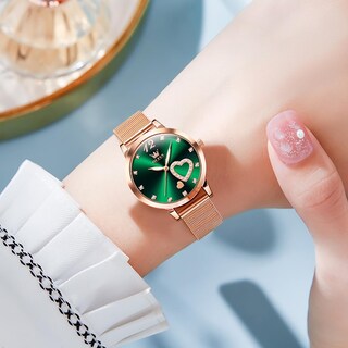 Foto 4 | Foto 4 | Set de Relojes Olevs Oro Rosa con Pulsera Impermeable para Mujer - Venta Internacional