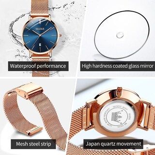 Foto 4 | Foto 4 | Reloj Olevs Ultra Thin Minimalist para Mujer- Venta Internacional