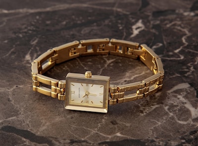 Foto 4 | Foto 4 | Pulsera Para Mujer Watch Anne Klein De Cristal Mineral De Pared A Pared - Venta Internacional.