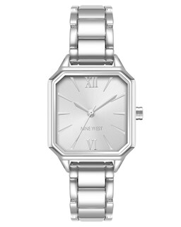 Foto 1 | Foto 1 | Pulsera Watch Nine West Para Mujer Con Esfera Plateada Con Rayos De Sol - Venta Internacional.