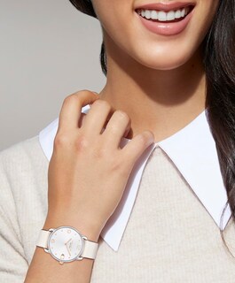 Foto 3 | Foto 3 | Correa De Piel Color Tiza Watch Coach Elliot Para Mujer 14504200 - Venta Internacional.