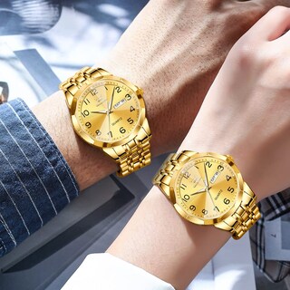Foto 4 | Foto 4 | Reloj Olevs De Acero Inoxidable De Lujo Unisex Con Esfera Grande Y Diamante - Venta Internacional.