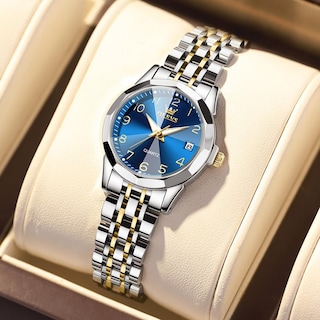 Foto 6 | Foto 6 | Reloj Olevs Luxury Dress Para Mujer, De Acero Inoxidable, Impermeable - Venta Internacional.