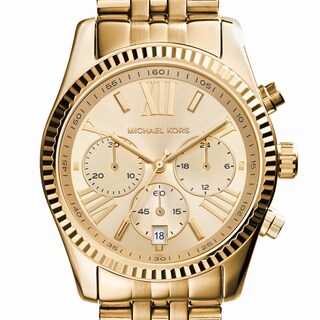 Foto 4 | Foto 4 | Reloj Michael Kors Lexington De Acero Inoxidable Dorado Para Mujer - Venta Internacional.