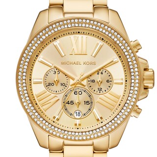 Foto 4 | Foto 4 | Reloj Michael Kors Wren Chronograph En Tono Dorado Mk7428 Para Mujer - Venta Internacional.