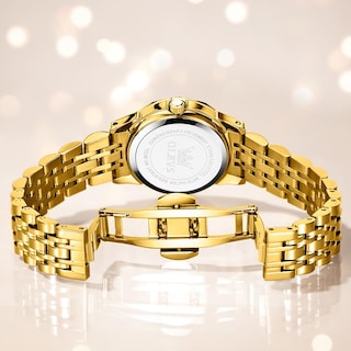 Foto 2 | Foto 2 | Reloj Olevs Dorado para Mujer-Venta Internacional