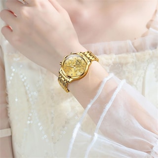 Foto 3 | Foto 3 | Reloj Olevs Dorado para Mujer-Venta Internacional