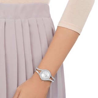 Foto 2 | Foto 2 | Reloj Swarovski Eternal White Crystal Sunray Con Esfera Para Mujer - Venta Internacional.
