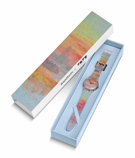 Foto 5 | Foto 5 | Reloj Swatch Unisex, Casual, Biocerámico, Art Journey, Rosa, 34 Mm - Venta Internacional.