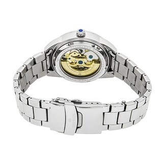 Foto 2 | Foto 2 | Reloj Empress Empem1102 Godiva Para Mujer Acero Plateado Y Negro - Venta Internacional.