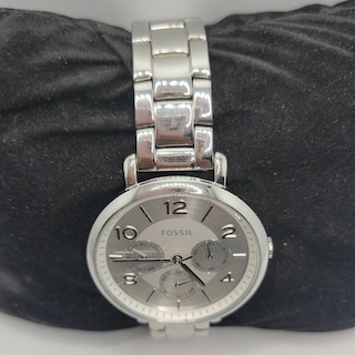 Foto 5 | Foto 5 | Reloj Fossil Mujer Jacqueline Es3664 Caja Redonda 36mm Diámetro Acero Inoxidable Cierre Desplegable Movimiento Cuarzo