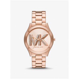 Foto 2 | Foto 2 | Reloj Michael Kors Mujer Slim Runway Mk4733 Caja Redonda 42mm Diámetro Acero Inoxidable Cierre Desplegable Movimiento Cuarzo
