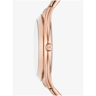 Foto 3 | Foto 3 | Reloj Michael Kors Mujer Slim Runway Mk4733 Caja Redonda 42mm Diámetro Acero Inoxidable Cierre Desplegable Movimiento Cuarzo