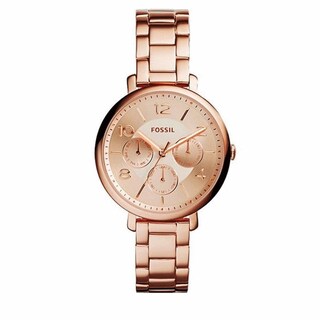 Foto 1 | Foto 1 | Reloj Fossil Mujer Jacqueline Es3665 Caja Redonda 36mm Diámetro Acero Inoxidable Cierre Desplegable Movimiento Cuarzo