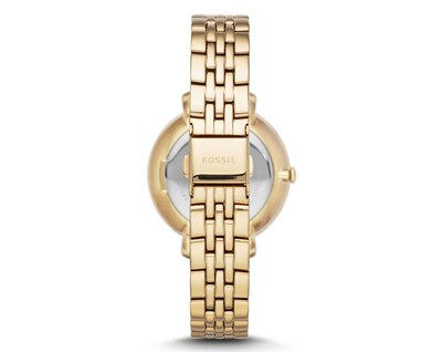 Foto 5 | Foto 5 | Reloj Fossil Mujer Jacqueline Es3547 Caja Redonda 36mm Diámetro Acero Inoxidable Cierre Desplegable Movimiento Cuarzo