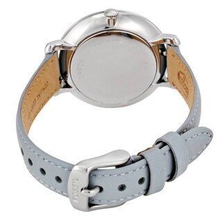 Foto 6 | Foto 6 | Reloj Fossil Mujer Jacqueline Es3821 Caja Redonda 36mm Diámetro Acero Inoxidable Cierre Hebilla Movimiento Cuarzo Dial Blanco
