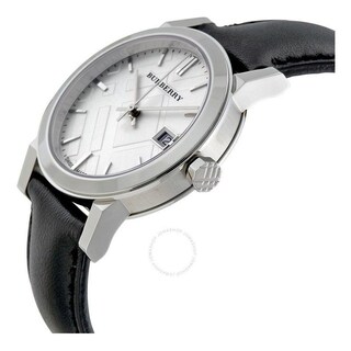Foto 3 | Foto 3 | Reloj Burberry Mujer Classic Bu9106 Caja Redonda 35mm Diámetro Acero Inoxidable Cierre Hebilla Movimiento Cuarzo Dial Plateado
