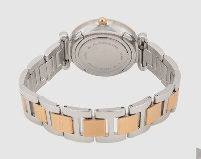 Foto 8 | Foto 8 | Reloj Fossil Mujer Carlie Es4342 Caja Redonda 35mm Diámetro Acero Inoxidable Cierre Desplegable Movimiento Cuarzo