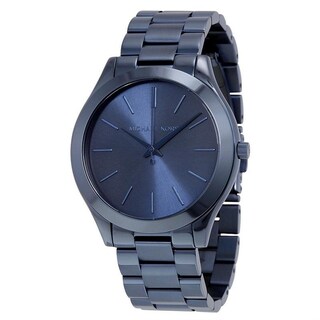 Foto 1 | Foto 1 | Reloj Michael Kors Mujer Slim Runway Mk3419 Caja Redonda 42mm Diámetro Acero Inoxidable Cierre Desplegable Movimiento Cuarzo