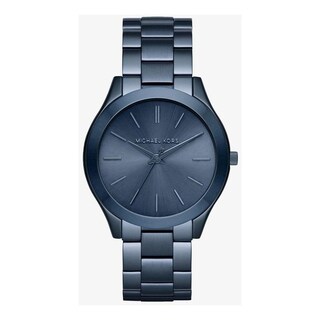 Foto 2 | Foto 2 | Reloj Michael Kors Mujer Slim Runway Mk3419 Caja Redonda 42mm Diámetro Acero Inoxidable Cierre Desplegable Movimiento Cuarzo