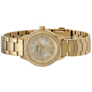 Foto 2 | Foto 2 | Reloj Fossil Mujer Madre De Perla Bq1098 Caja Redonda 25mm Diámetro Acero Inoxidable Cierre Desplegable Movimiento Cuarzo
