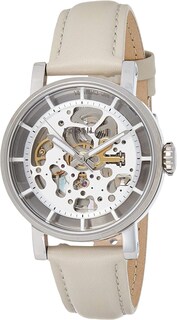 Foto 1 | Foto 1 | Reloj Fossil Mujer Boyfriend Me3069 Caja Redonda 38mm Diámetro Acero Inoxidable Cierre Hebilla Movimiento Cuarzo Dial Beige