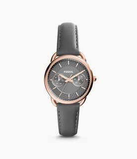 Foto 1 | Foto 1 | Reloj Fossil Mujer Tailor Es3913 Caja Redonda 35mm Diámetro Acero Inoxidable Cierre Hebilla Movimiento Cuarzo Dial Gris