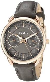 Foto 2 | Foto 2 | Reloj Fossil Mujer Tailor Es3913 Caja Redonda 35mm Diámetro Acero Inoxidable Cierre Hebilla Movimiento Cuarzo Dial Gris