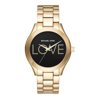 Foto 2 | Foto 2 | Reloj Michael Kors Mujer Runway Mk3803 Caja Redonda 40mm Diámetro Acero Inoxidable Cierre Desplegable Movimiento Cuarzo